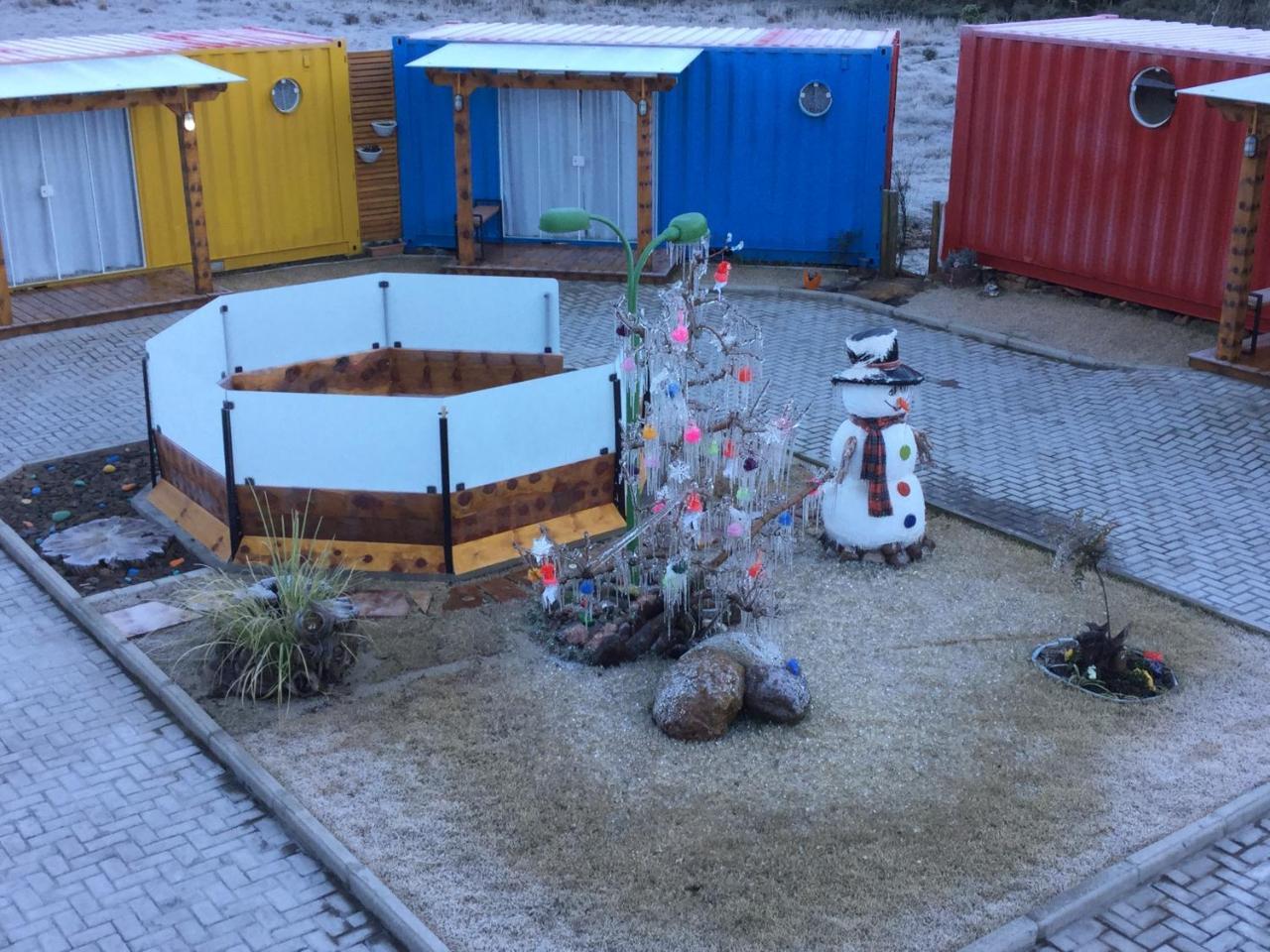 Villa Dos Ventos Hospedagem Container Бом Жардим да Сера Екстериор снимка